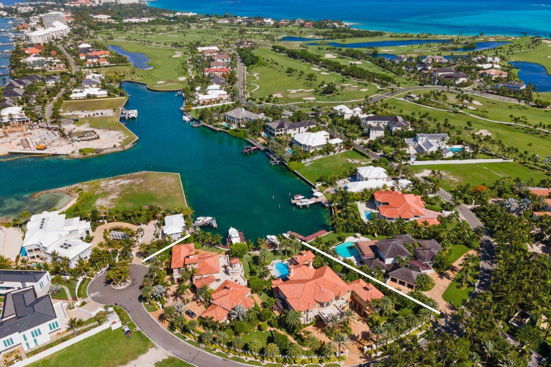 5. Single Family Homes for Sale at Villa Florentine, Ocean Club Estates Ocean Club Estates, Paradise Island, Nassau and Paradise Island Bahamas